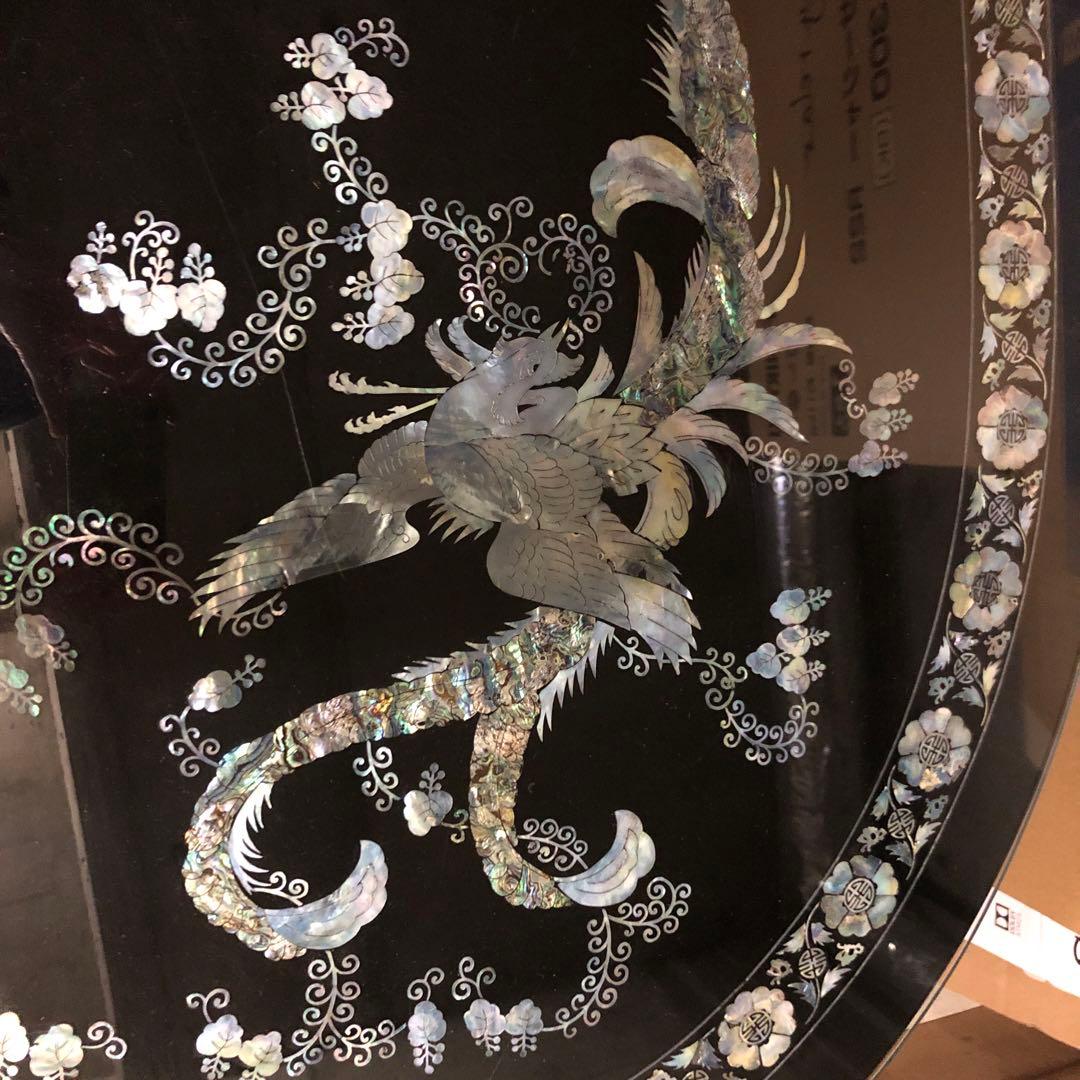 螺鈿テーブル　札幌市引き取り可能