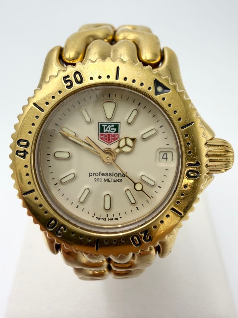 【最終値下げ】美品 タグホイヤー プロフェッショナル 200m S94.008