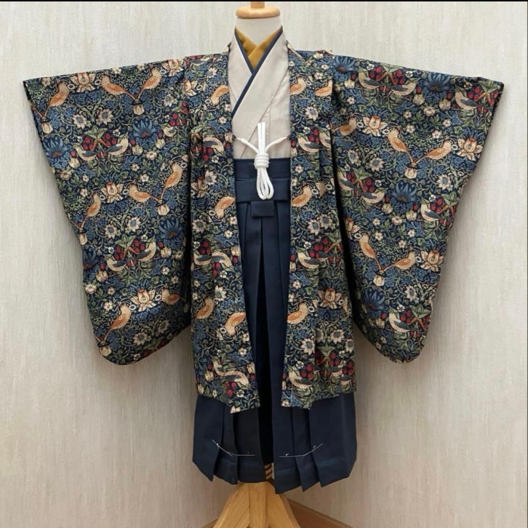 TAROさま専用 羽織袴セット 七五三 5歳 3歳 男の子 ハンドメイド