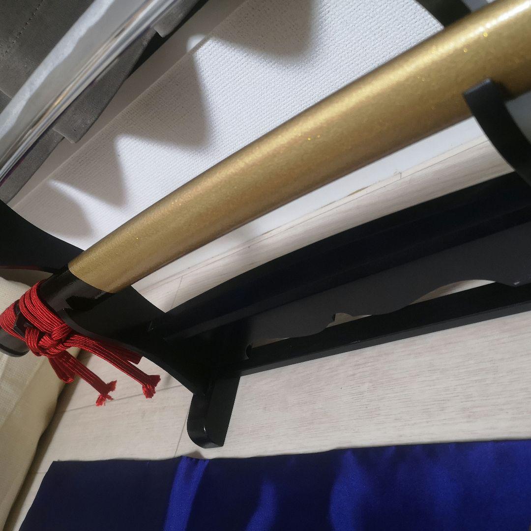 (美品)　模造刀 圧し切長谷部 刀剣乱舞