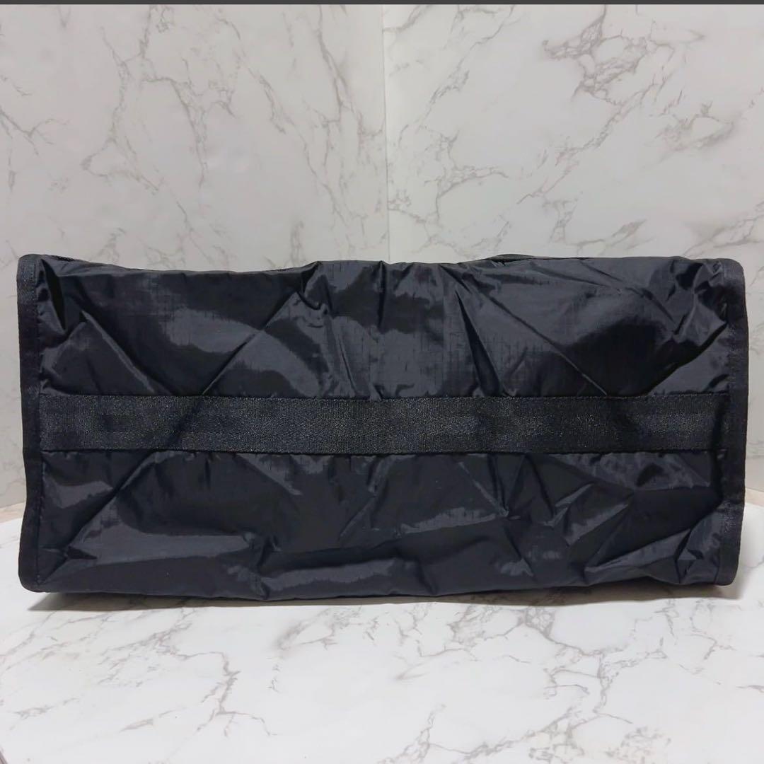 【新品 ・軽量・大容量】レスポートサック 黒 ボストンバッグ ショルダー付き