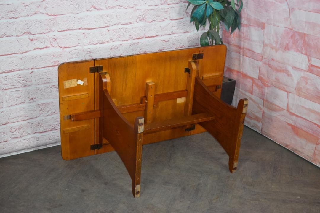 三越 カントリーハウス Brugge/ブルージュ バタフライ式ダイニングテーブル