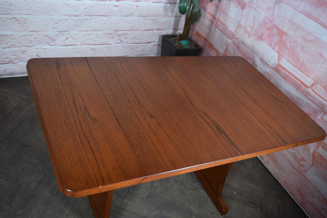 三越 カントリーハウス Brugge/ブルージュ バタフライ式ダイニングテーブル