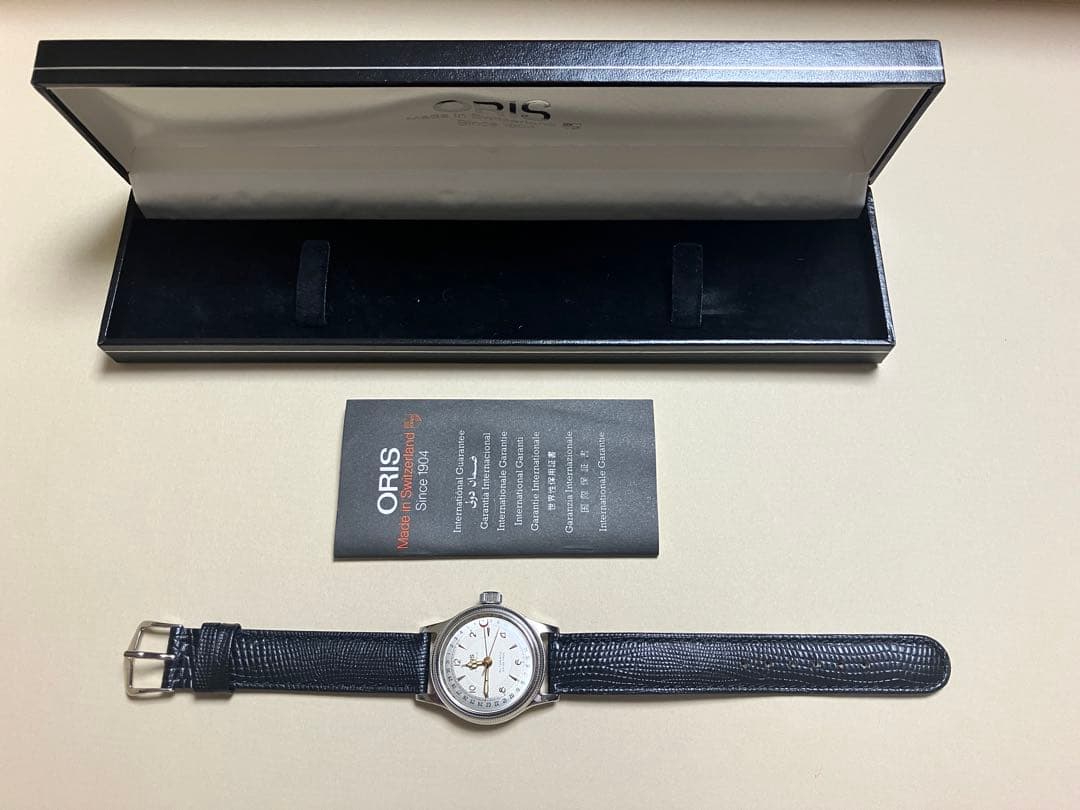 オリス ビッグクラウン ポインターデイ ビンテージ 新品未使用品 限定値下げ！