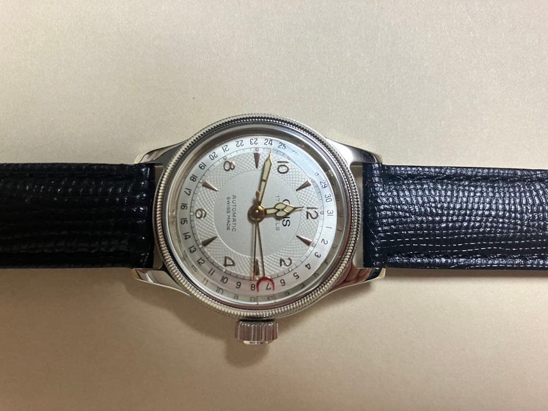 オリス ビッグクラウン ポインターデイ ビンテージ 新品未使用品 限定値下げ！