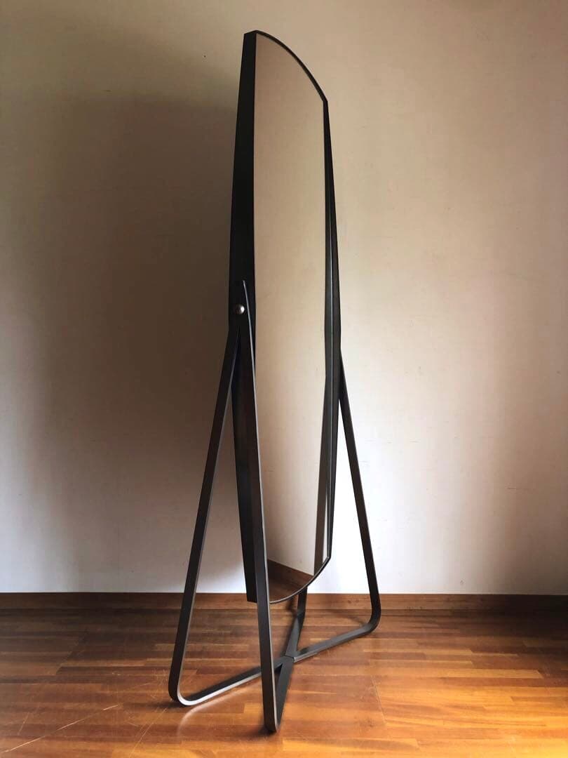 イタリア NATUZZI ナツッジ TAILOR 大型ミラー 姿見 モダン 店舗