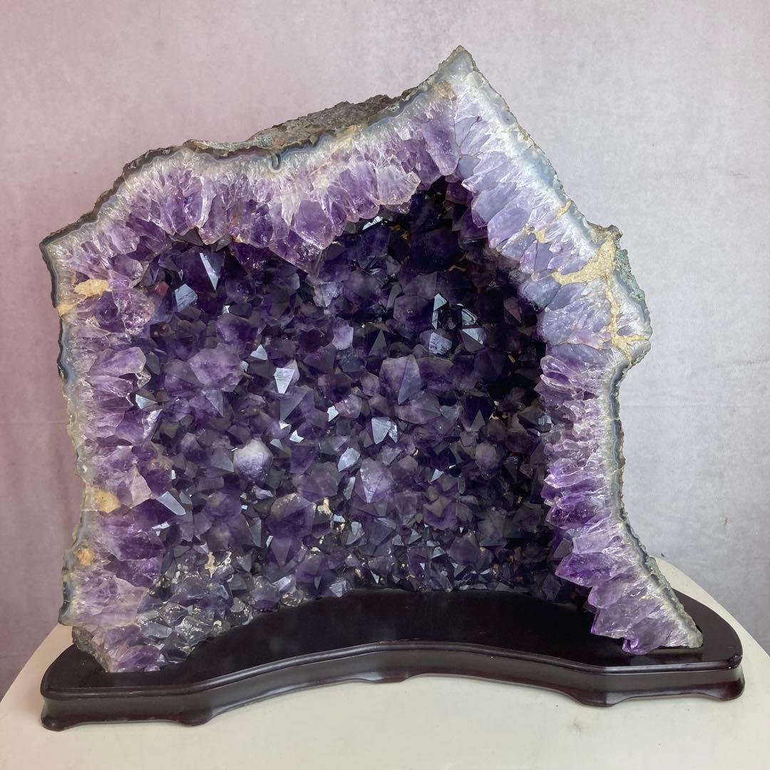 天然石 パワーストーン アメジストドーム 置物