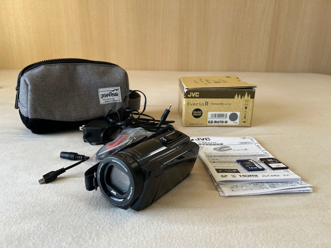 JVC Everioエブリオ GZ-R470 SDカード2枚セット