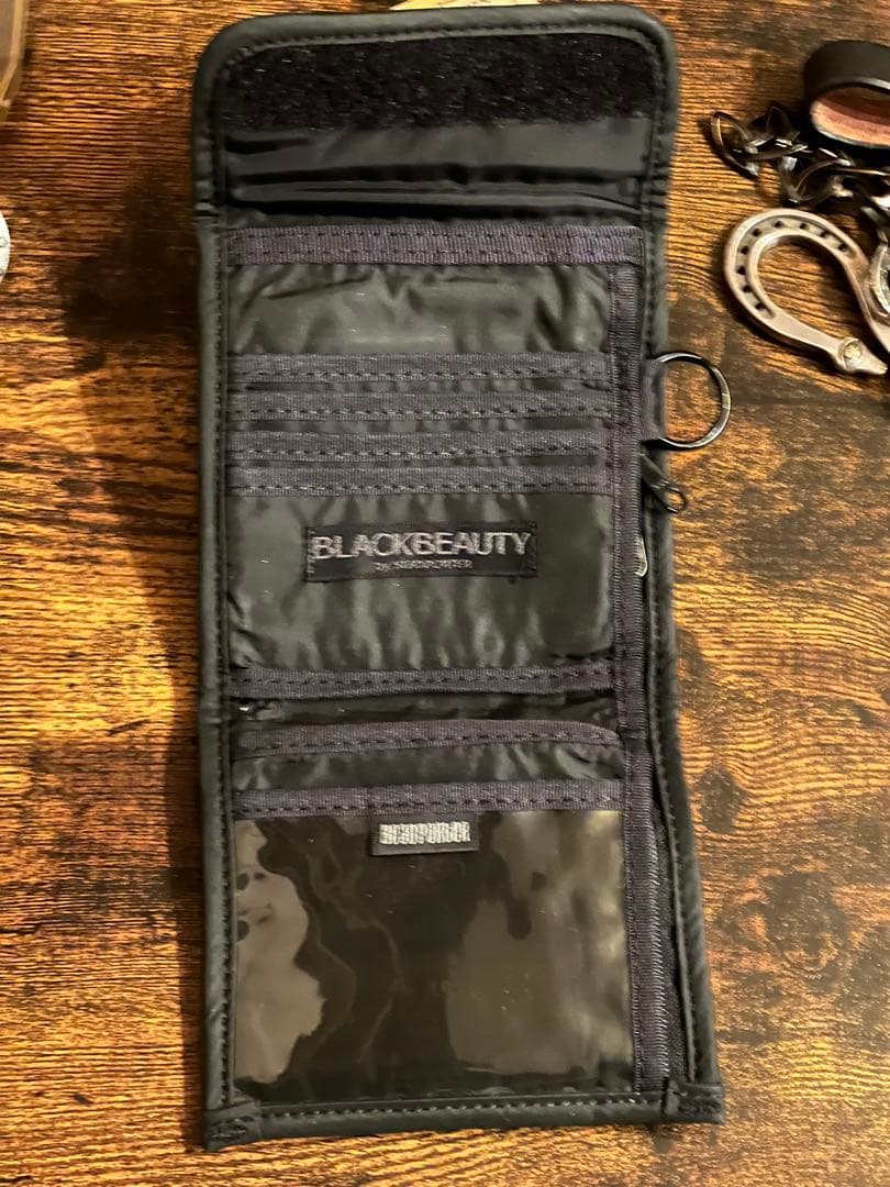 ヘッドポーター　ブラックビューティー　財布HeadPorter Black