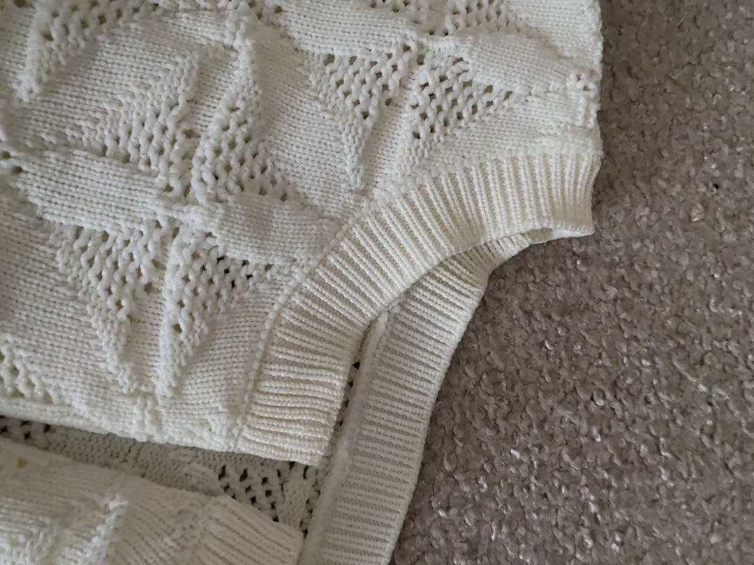 shipsWEB限定洗濯機可2WAYフラワー ジャカードハーフジッププルオーバー