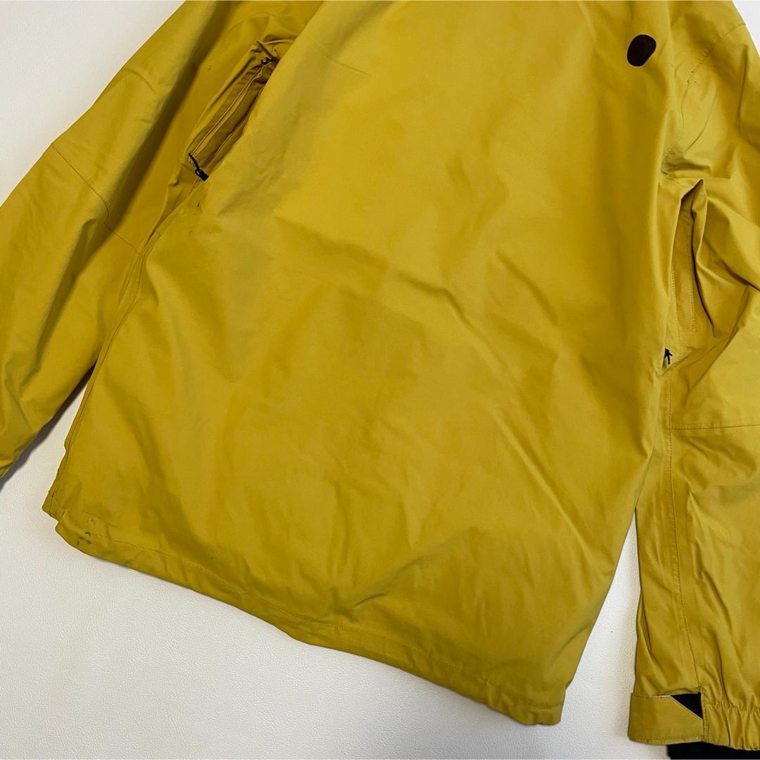 6679 ボルコム　ジャケット　メンズ　ゴアテックス　スノボウェア　イエロー
