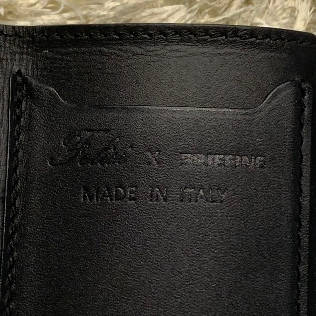 美品✨Felisi 三つ折り財布 BRIEFING ダブルネーム コラボ