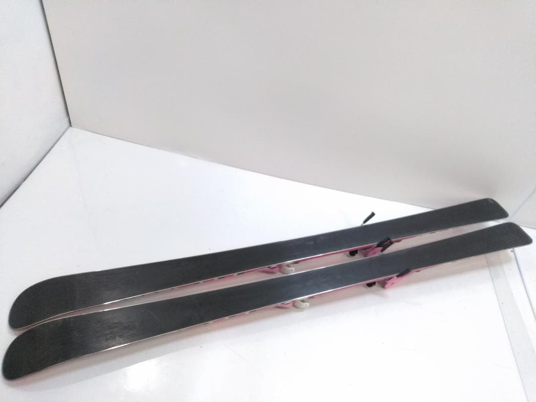 ジュニアスキー4点セット ピュアコンシャス 140cm ブーツサロモン22cm◇