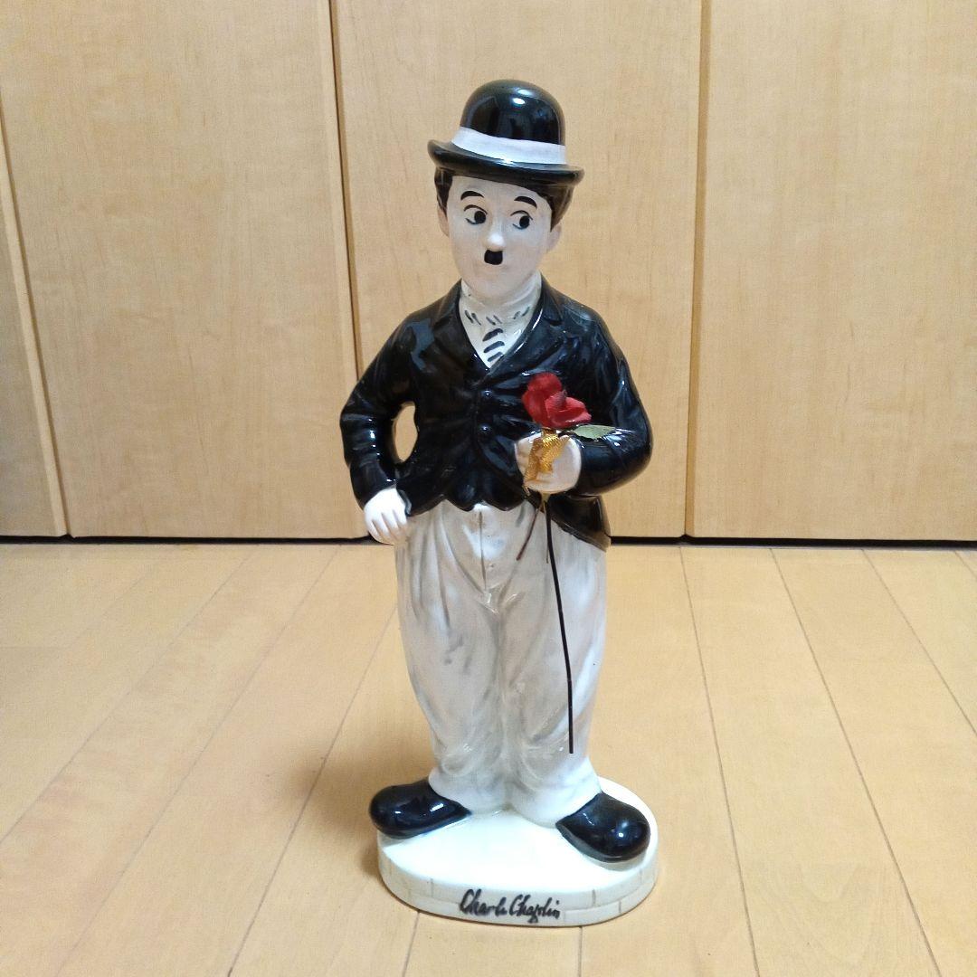 チャップリン 陶器製靴べら入れ