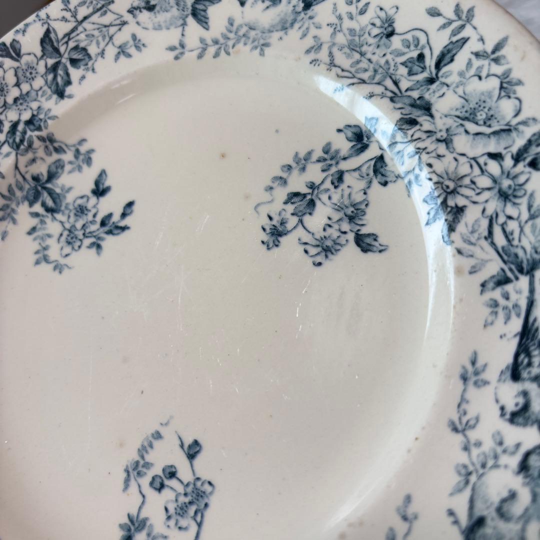 ⭐️お値下げしました⭐️フランスアンティーク⭐️コンポティエ⭐️花と小鳥⭐️