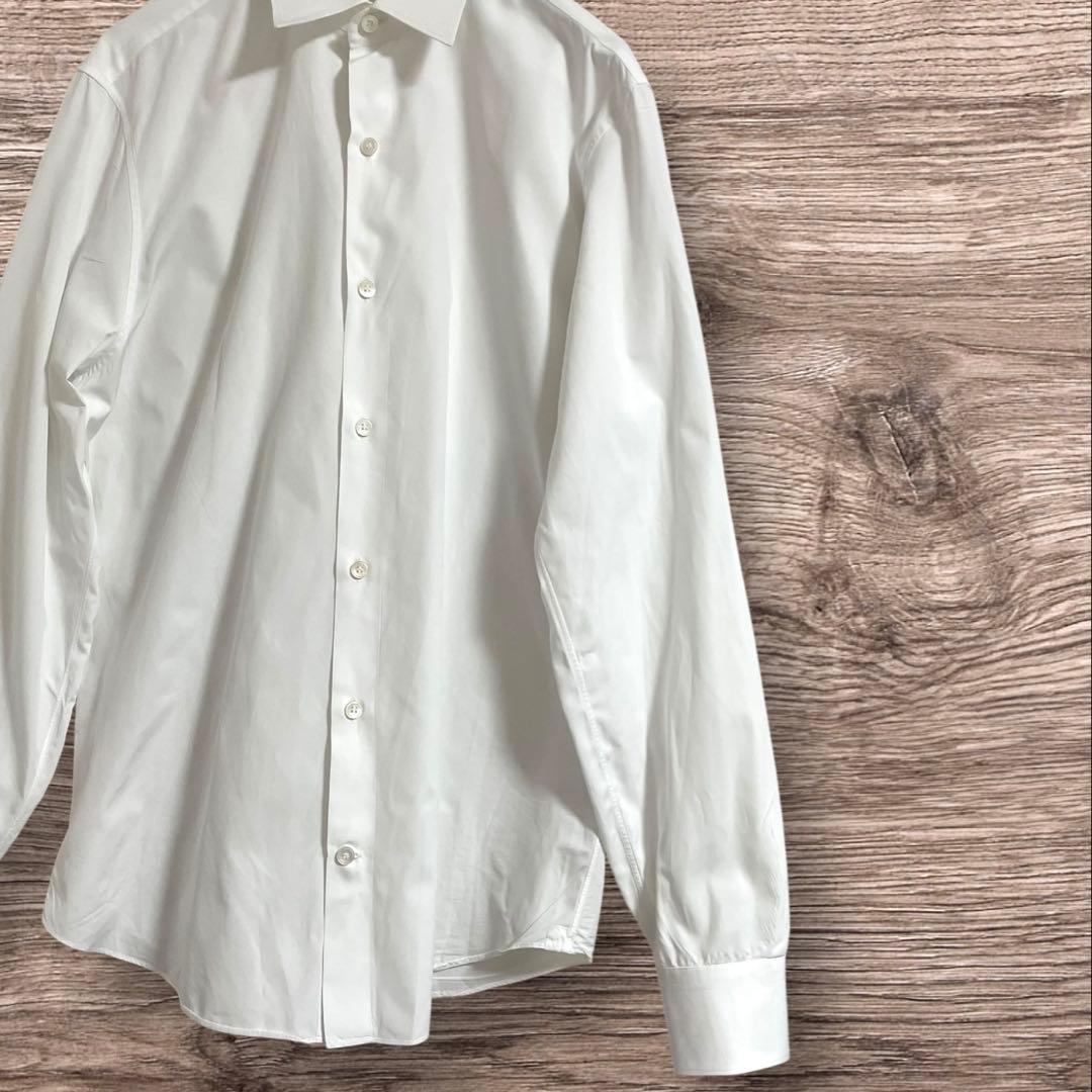 美品✨Berluti ホワイト 長袖ワイシャツ ドレスシャツ A41