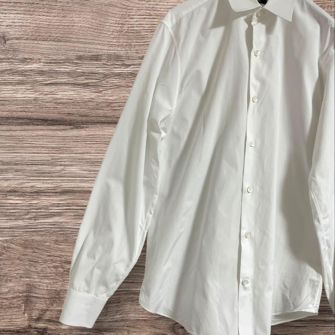 美品✨Berluti ホワイト 長袖ワイシャツ ドレスシャツ A41