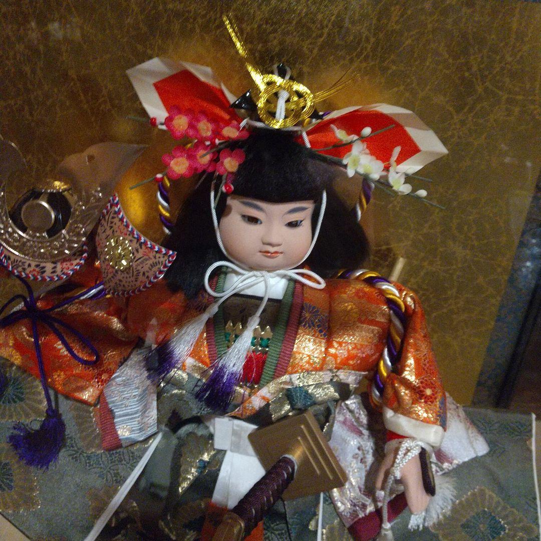 御所人形 健月作　五月人形