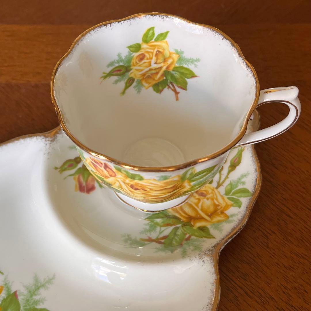 【英国ビンテージ】ロイヤルアルバート★ティーローズ★テニスセット