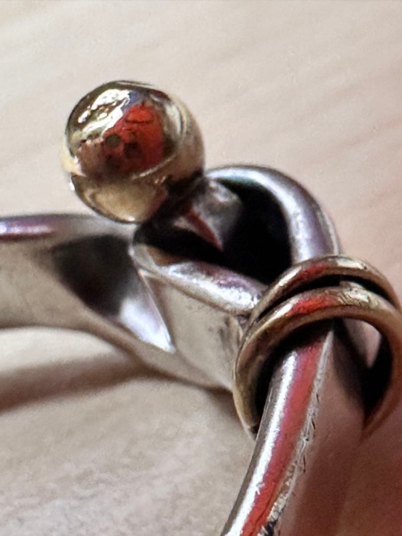 Tiffany&Co.ティファニー　フックアンドアイ　リング　925/750