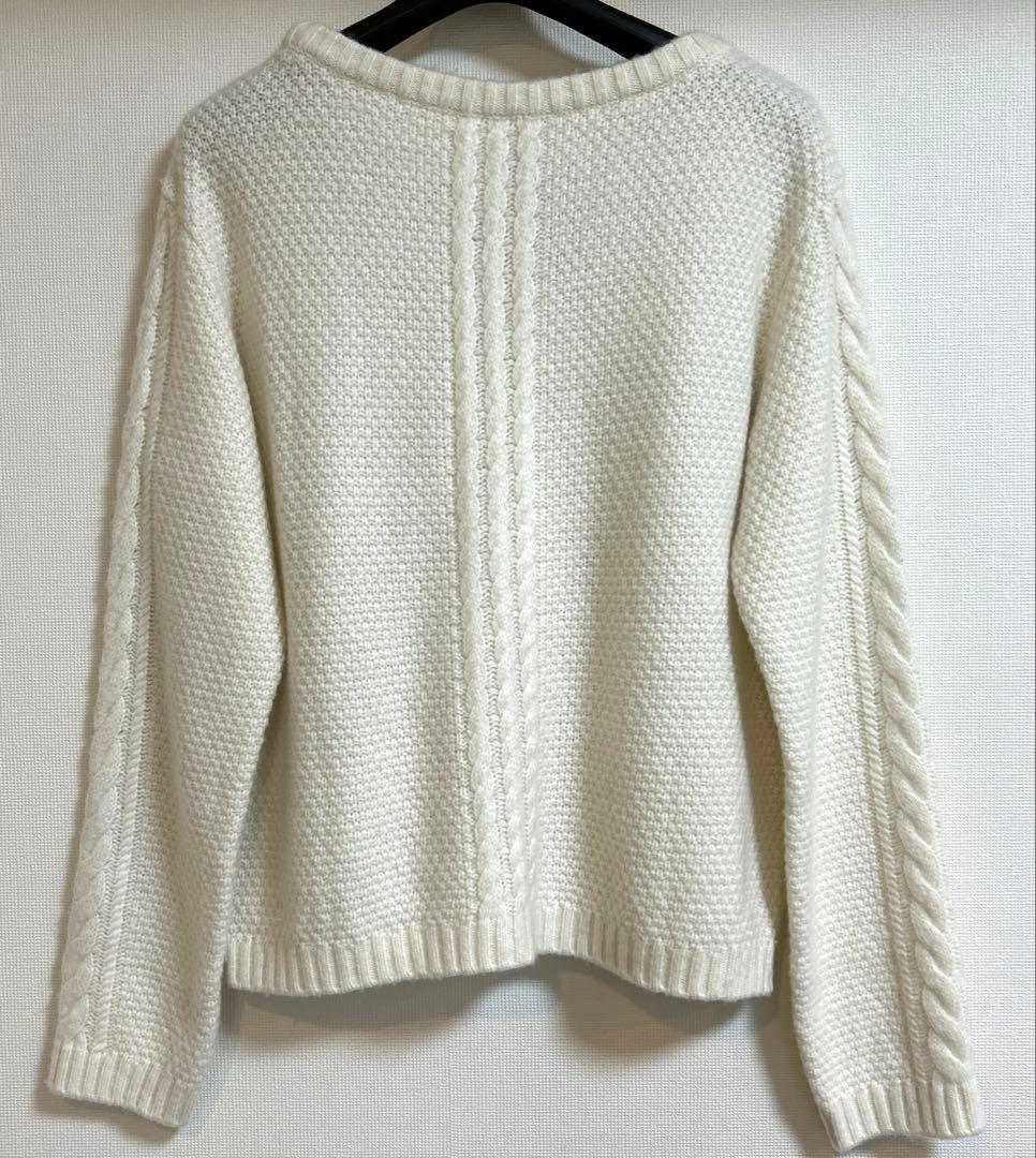 フォクシー　カシミヤ混セーター ノワゼット　40388