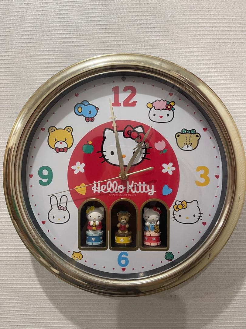平成レトロ ハローキティ からくり時計