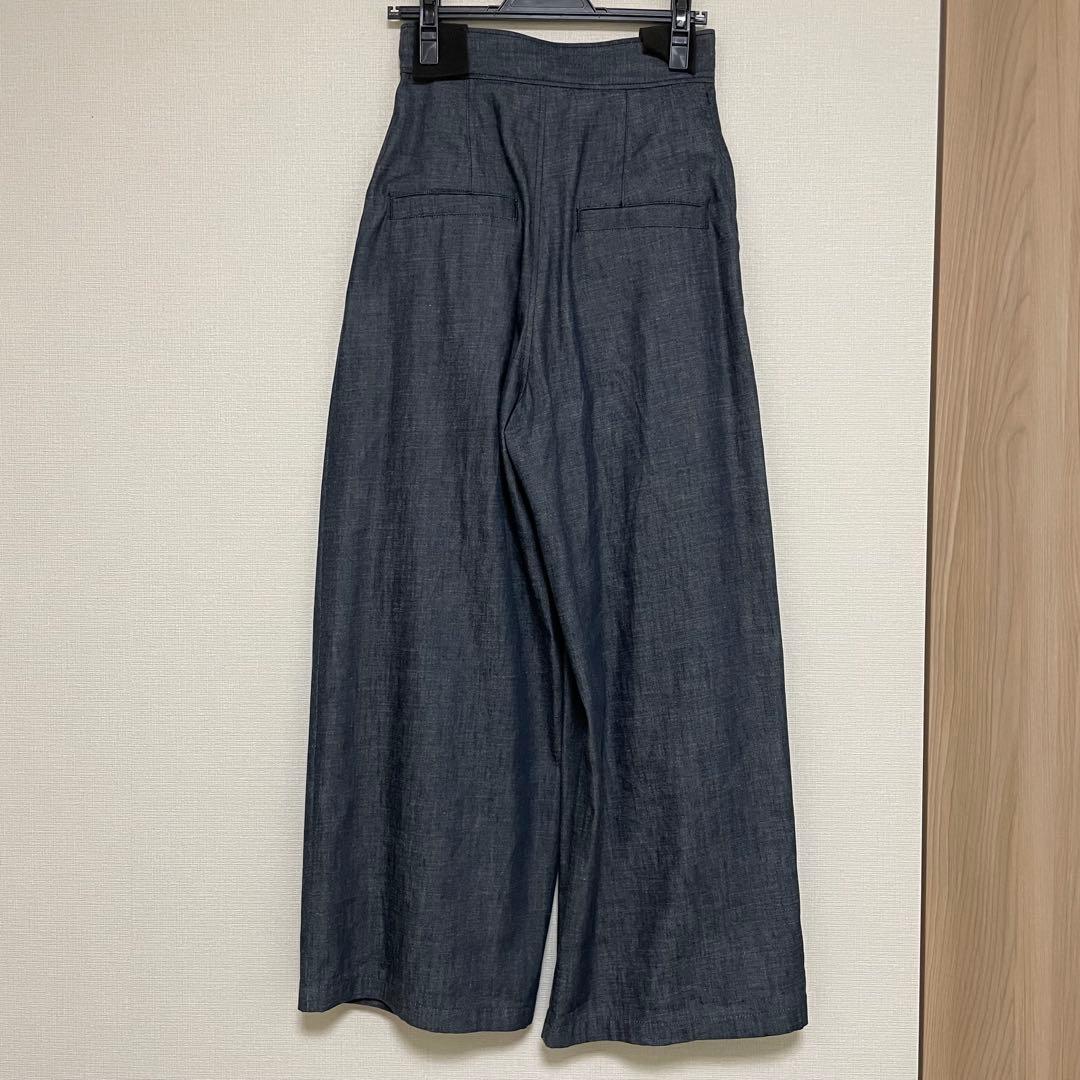 kinako 様　LOHEN ローヘン　ランダムタックハイウエスト　ワイドパンツ