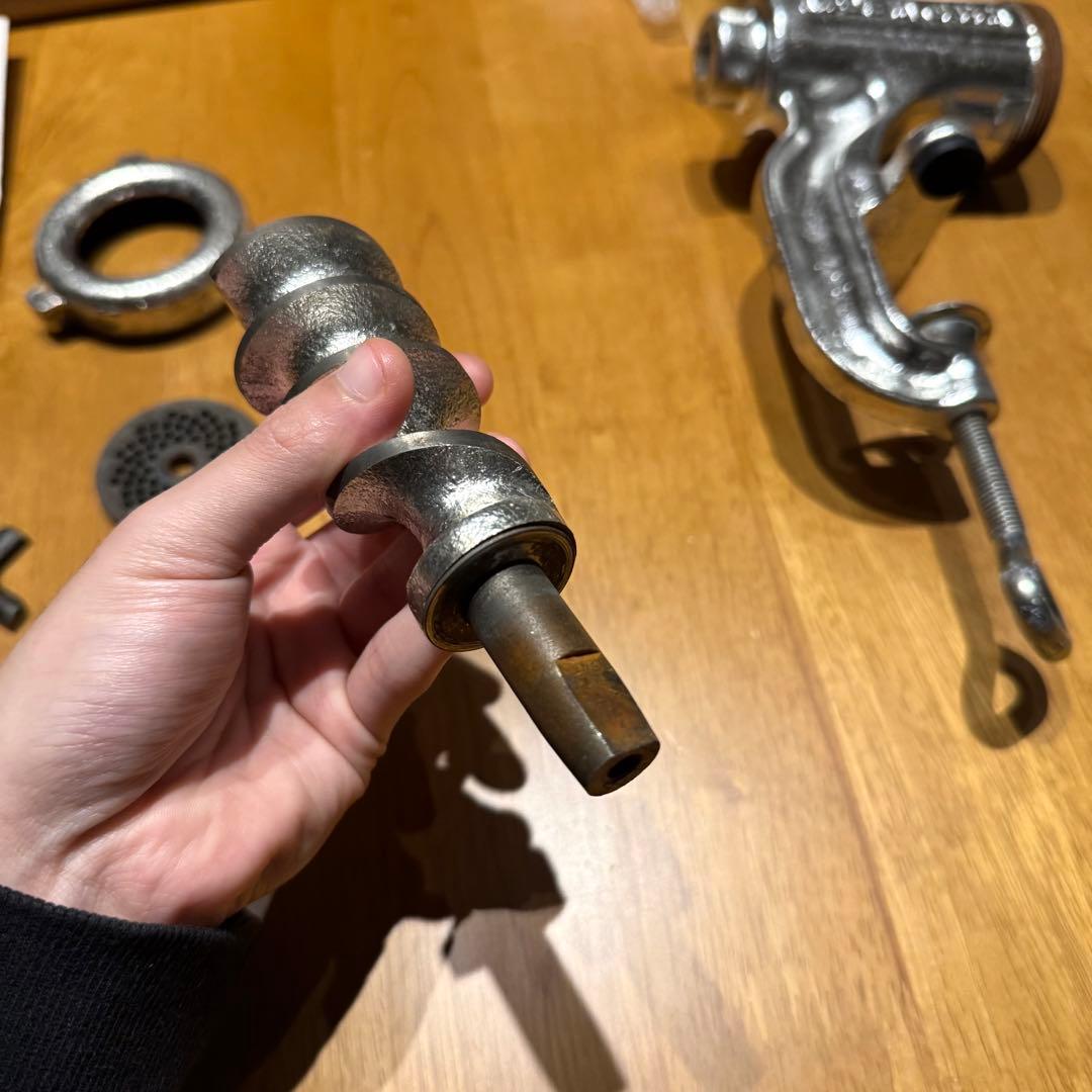 BONNY Mincer ミンサー No.5 手廻し式 ミートチョッパー レトロ