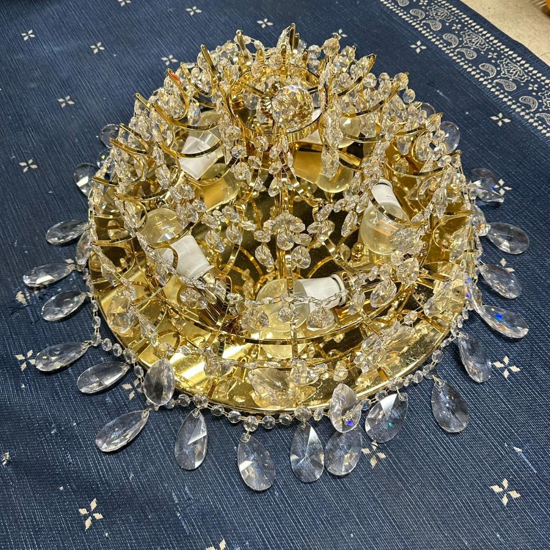 YAMAGIWA　ヤマギワ　クリスタル　シャンデリア　BC サン・ミッシェル