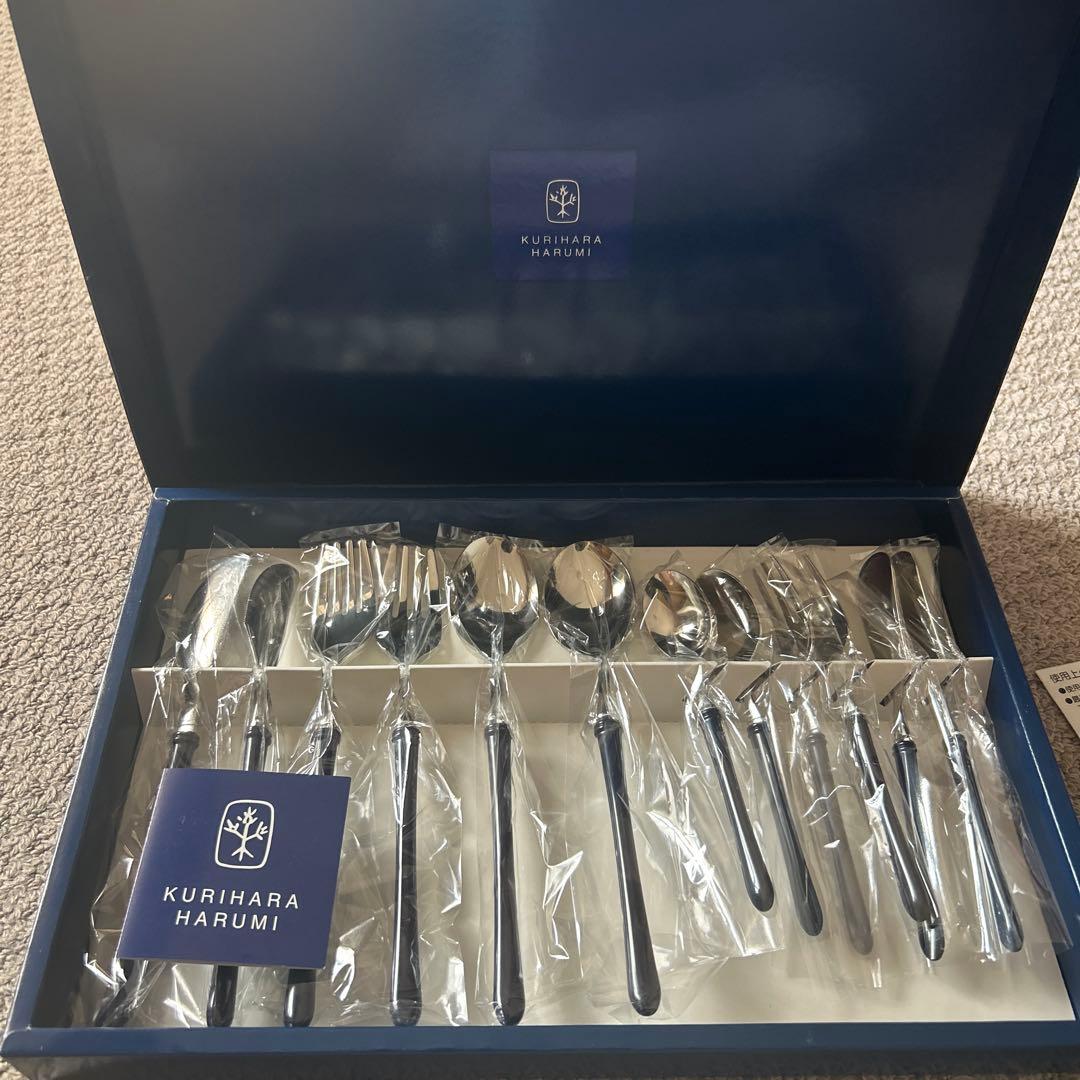 値段交渉⭕️KURIHARA HARUMI カトラリーセット12点未使用新品