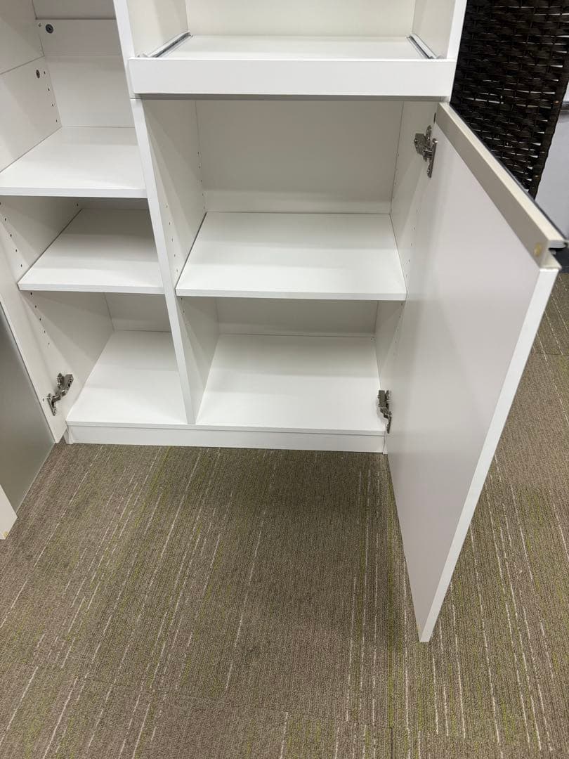 【洗浄消毒作業済】【美品】ニトリ　レンジ台　レンジボード　食器棚