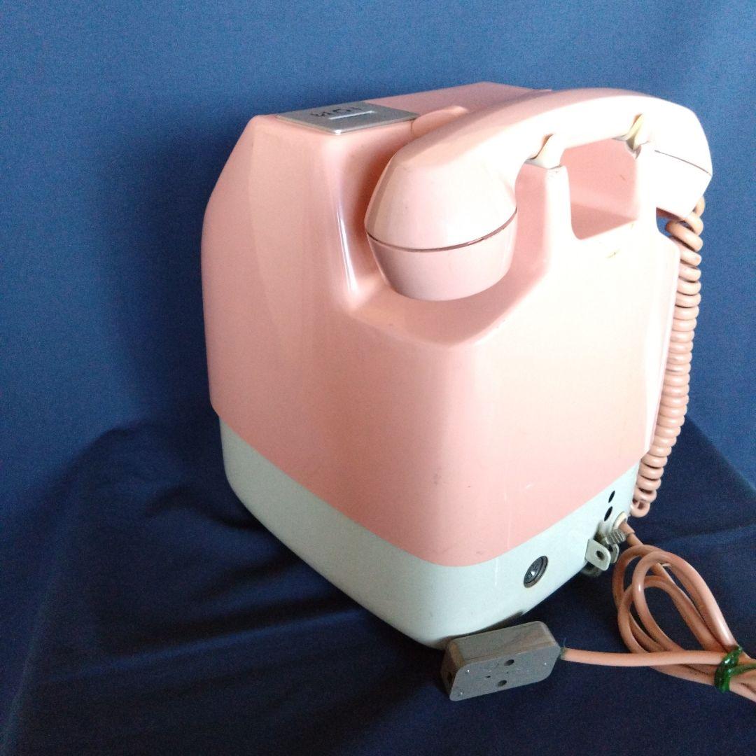 昭和レトロピンク公衆電話 675―A電話機M1 67.7