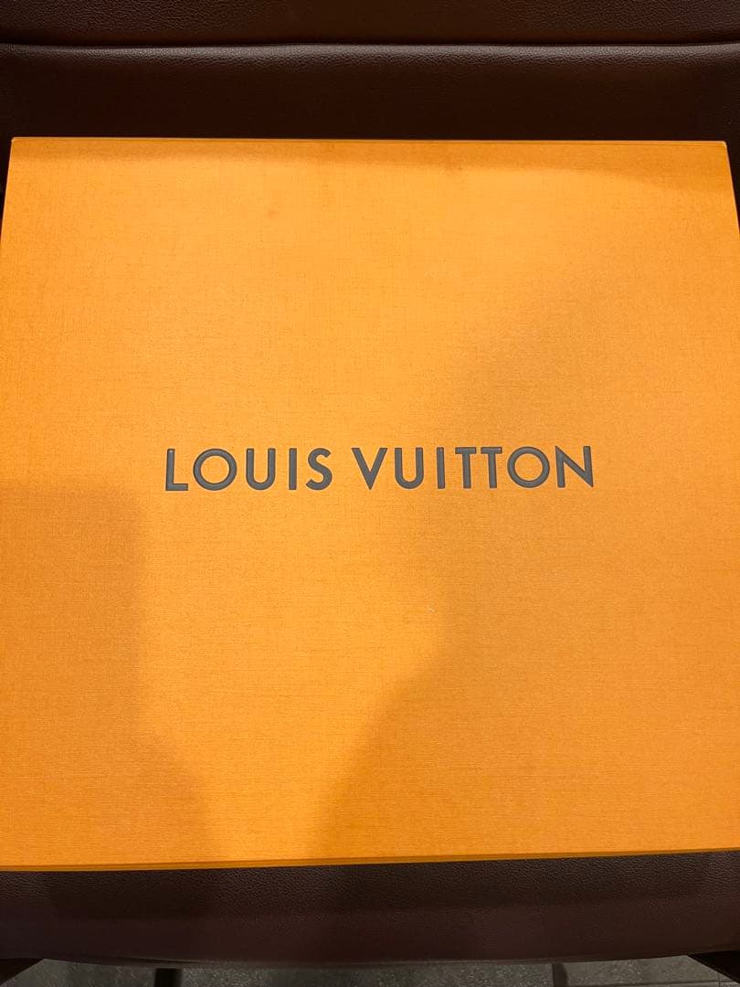 LOUIS VUITTON バスタオル ビーチタオル　イエロー グレー