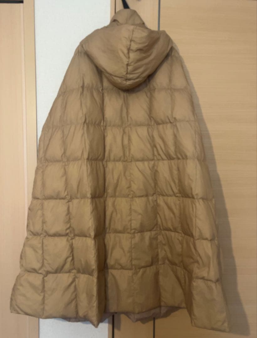 【香】Whim Gazetteベージュ ロング ダウン コート