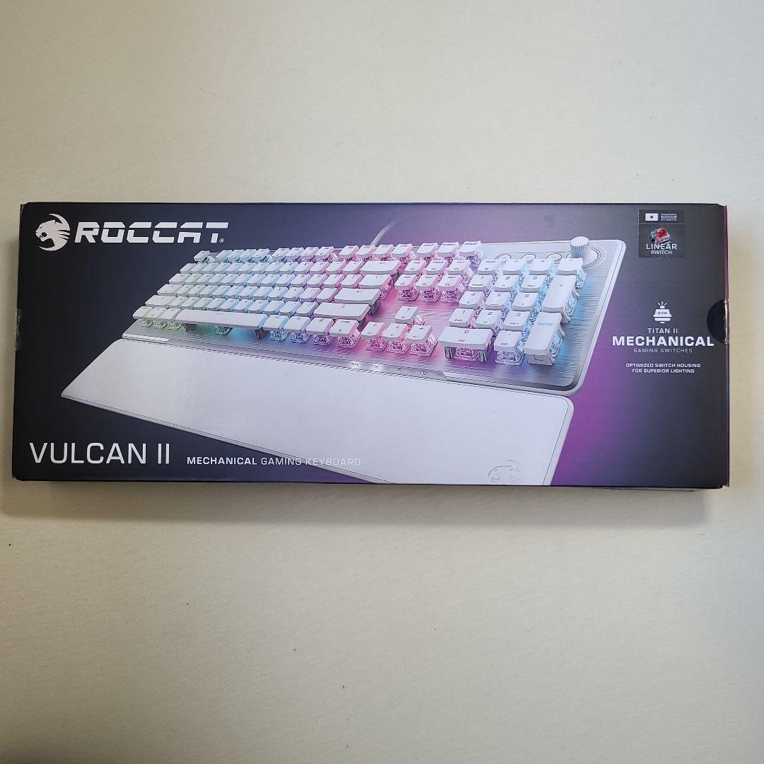 ROCCAT VULCAN II ゲーミングキーボード ホワイト