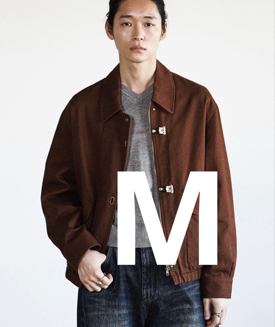 【WYM】L TOGGLE TWILL DECK BLOUSON