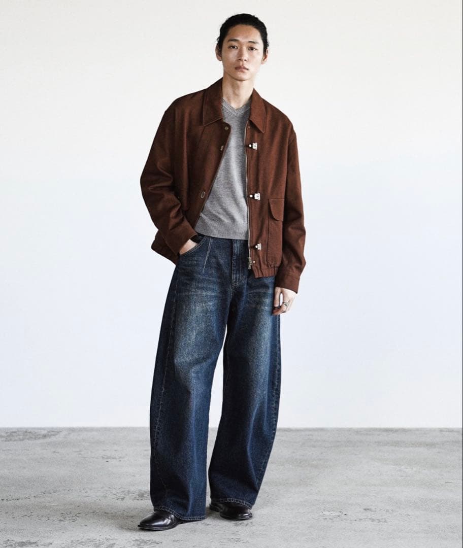 【WYM】L TOGGLE TWILL DECK BLOUSON