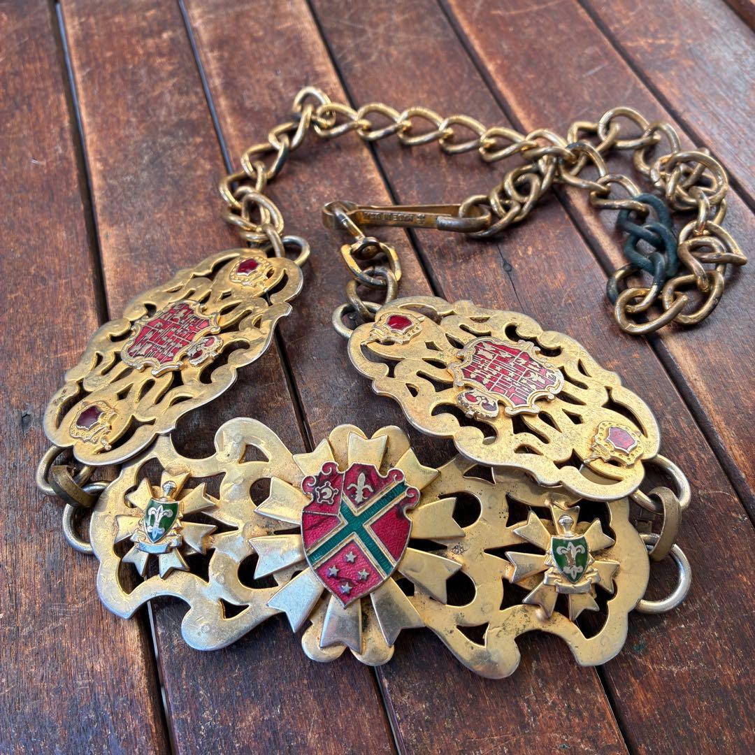 超レア！30s〜40s頃　英国スコットランド海軍メダル勲章　USA製アンティーク