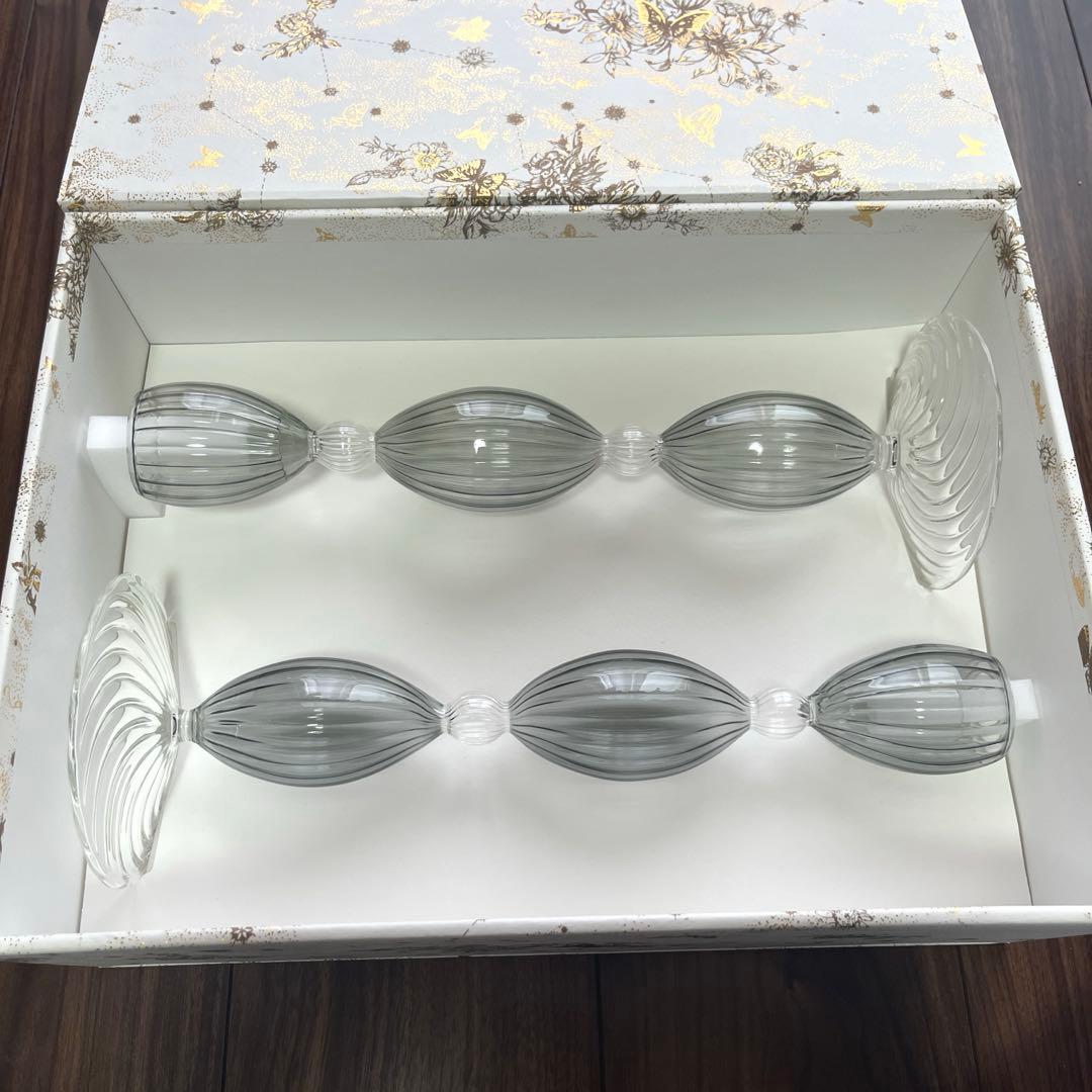 【新品未使用】ディオール キャンドルホルダー 2個セット