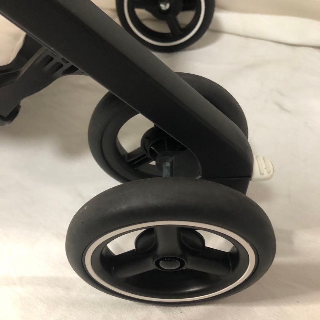 送料込★美品★gb pockit air 折りたたみ式小型ベビーカー ケース付
