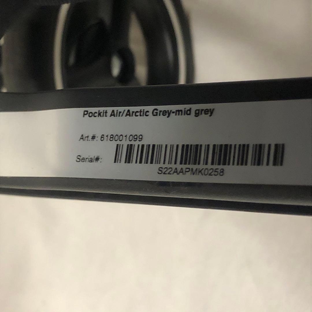 送料込★美品★gb pockit air 折りたたみ式小型ベビーカー ケース付