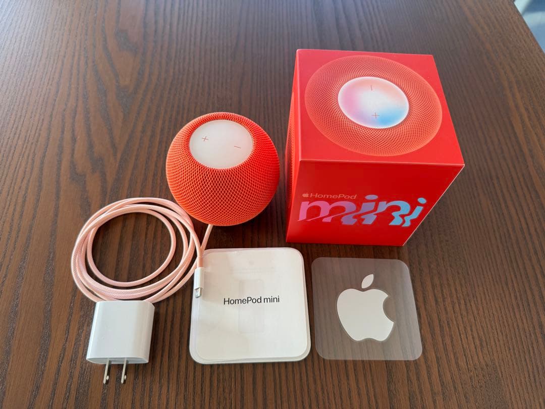 【美品】Apple Pod mini オレンジ