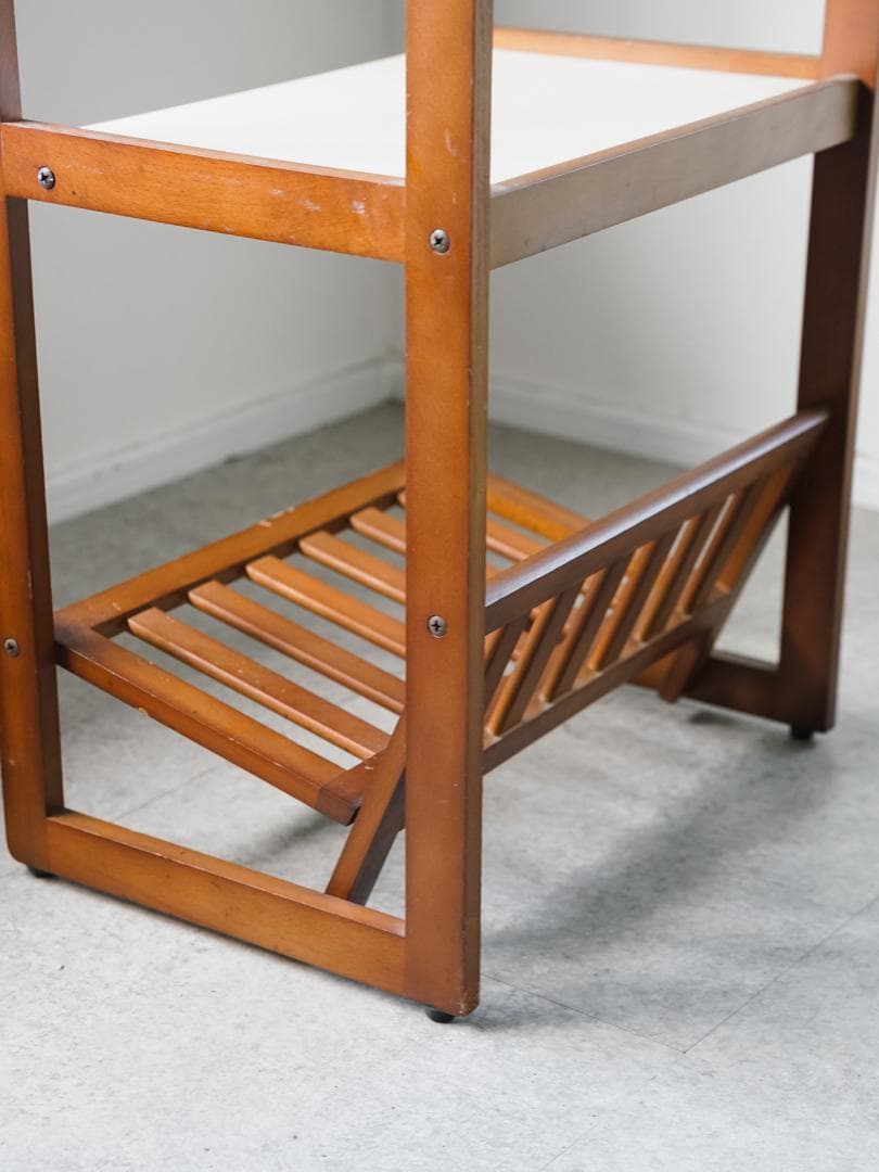 カリモク ヴィンテージ 収納ラック/棚 古道具 ジャパニーズモダン