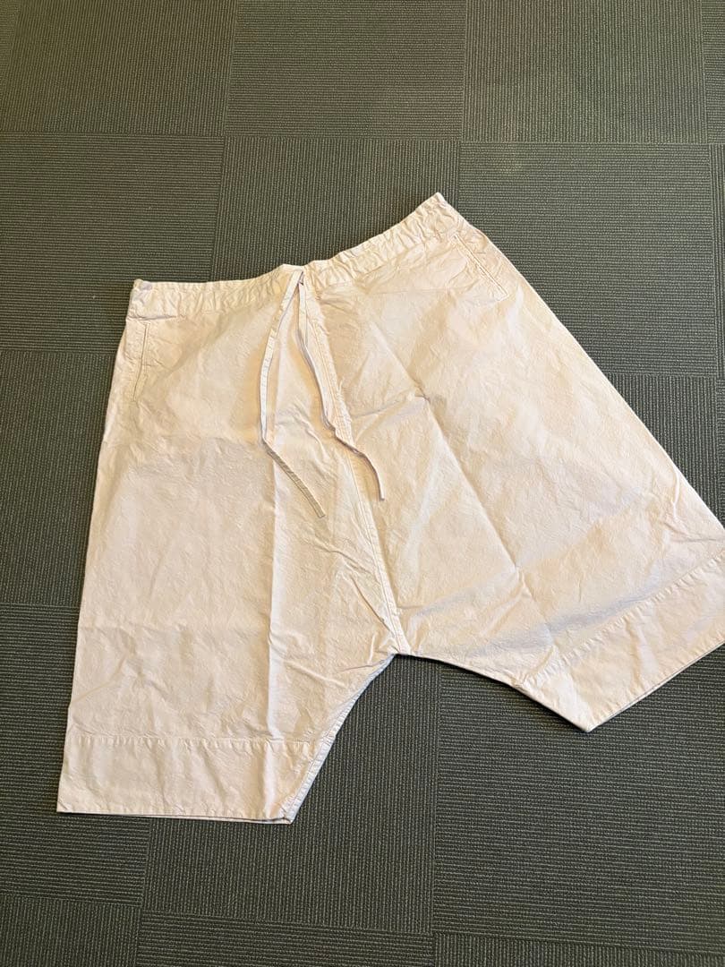 ヴェリテクール　ガーメントダイサルエルパンツ