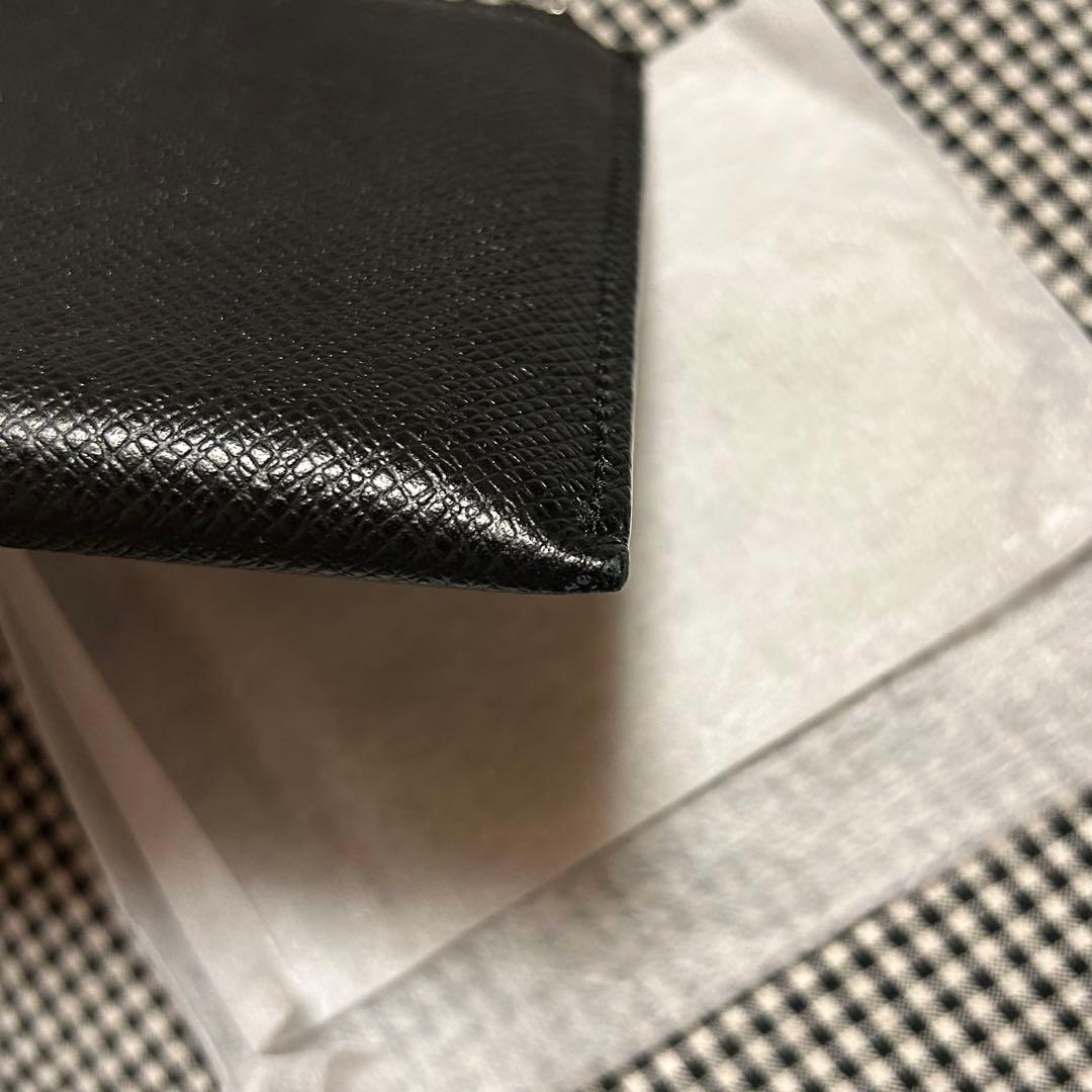 【PELLE MORBIDA】 ブラック 黒 ミニ 財布 L字型  ケース