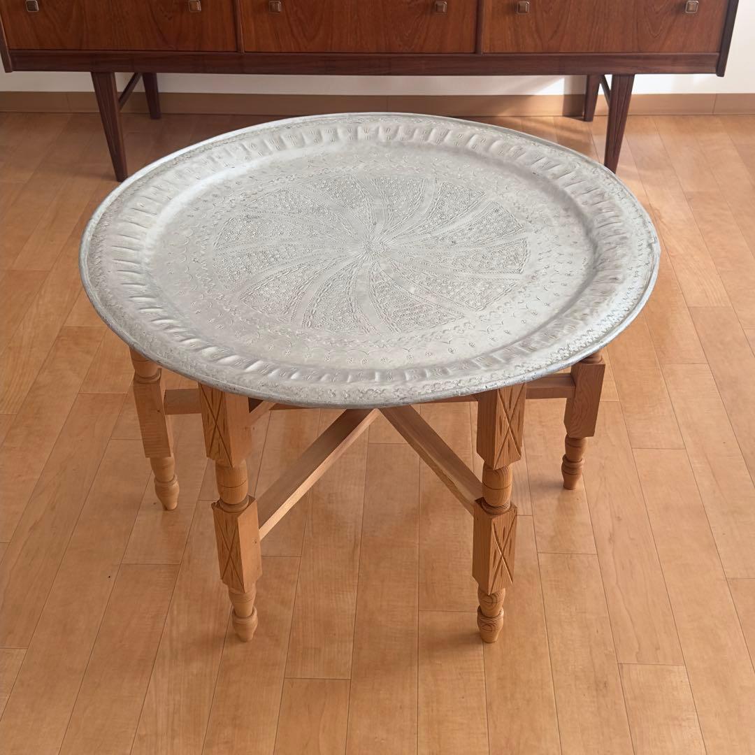 ヴィンテージ モロッコテーブル 什器 古道具