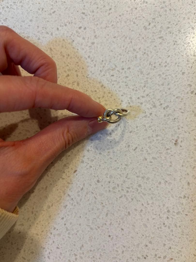 【美品】ティファニー ラブノット 指輪