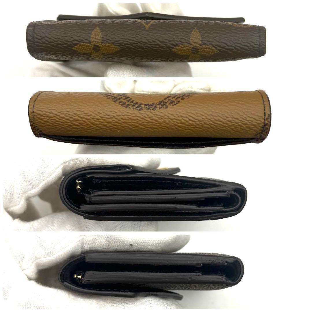 ルイヴィトン モノグラム ジャイアント リバース ポルトフォイユ ゾエ 折り財布