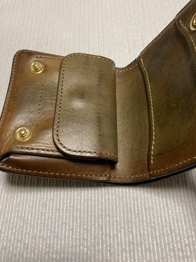 WILD SWANS CASA ダークブラウン 二つ折り財布