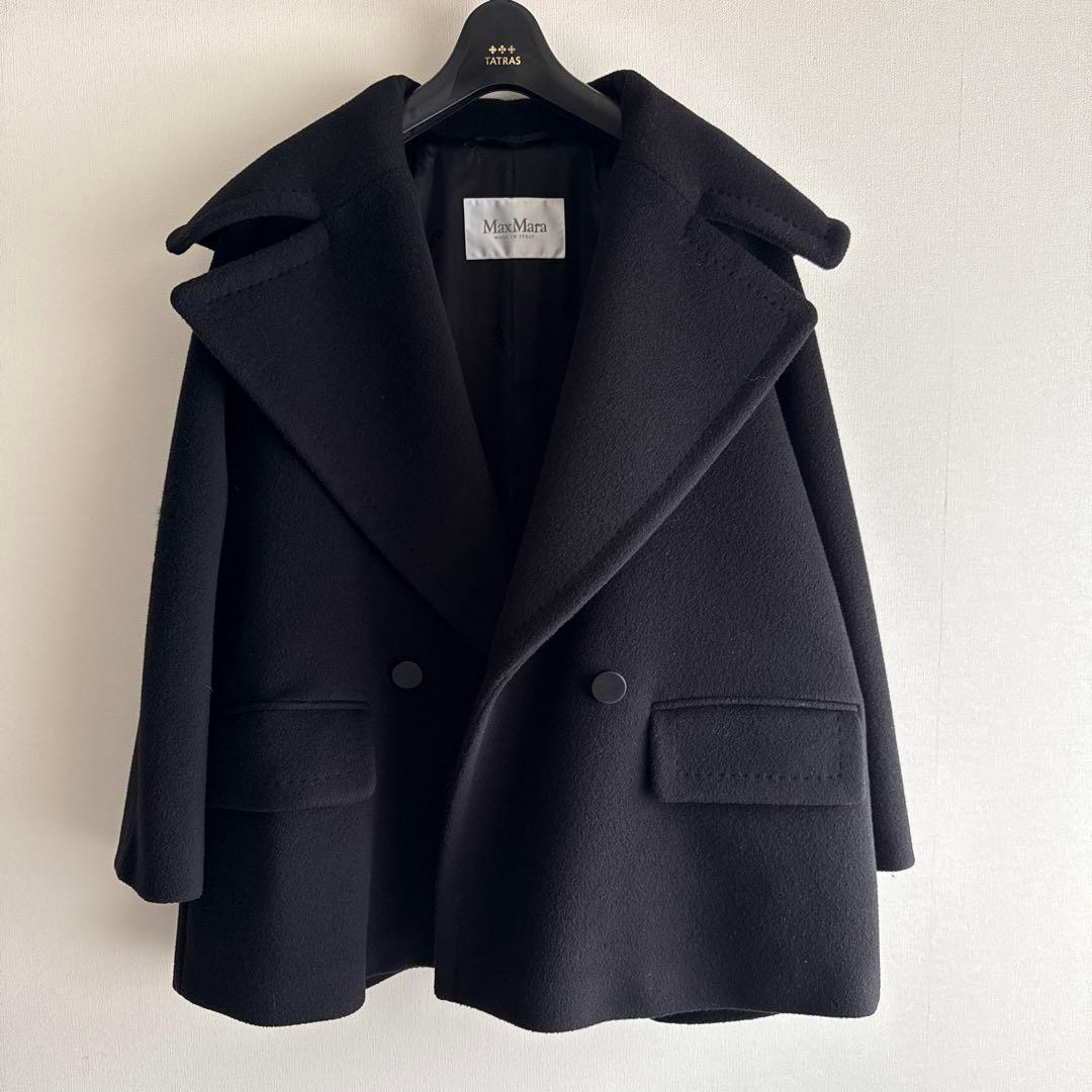白タグ マックスマーラ カシミヤコート